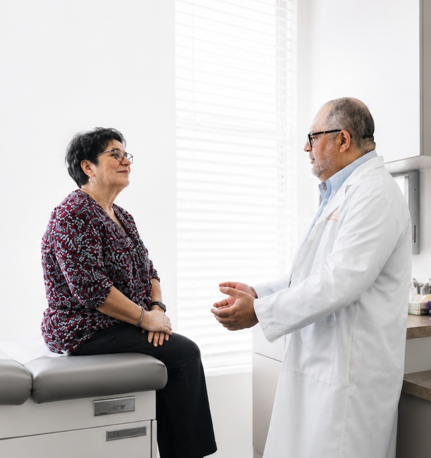 Primary Care Doctor Meeting with Patient